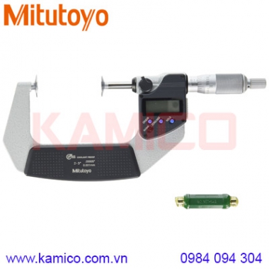 Panme điện tử đo bước răng Mitutoyo 323-352-30 (2-3”/50-75mm)