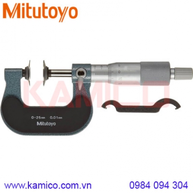 Panme cơ khí đo bước răng Mitutoyo 123-113 (0-25/0.01mm)