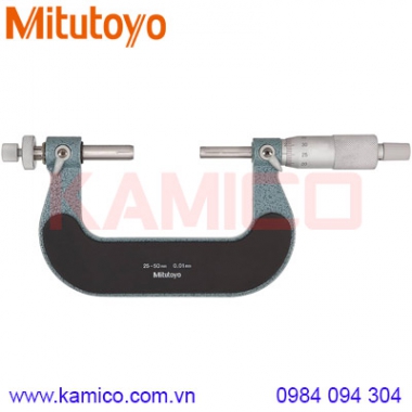 Panme cơ khí đo bánh răng Mitutoyo 124-174 (25-50mm/0.01mm)