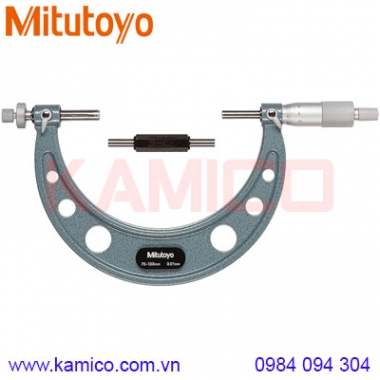 Panme cơ khí đo bánh răng Mitutoyo 124-176 (75-100mm/0.01mm)
