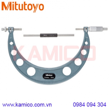 Panme cơ khí đo bánh răng Mitutoyo 124-180 (175-200mm/0.01mm)