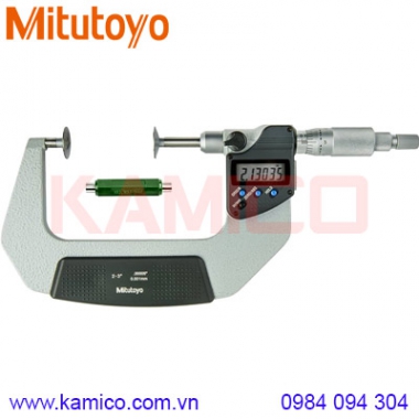 Panme điện tử đo bước răng Mitutoyo 369-352-30 (2-3”/50-75mm)