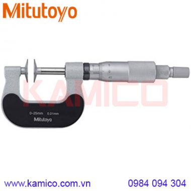 Panme cơ khí đo bánh răng Mitutoyo 169-201-10 (0-25/0.01mm)