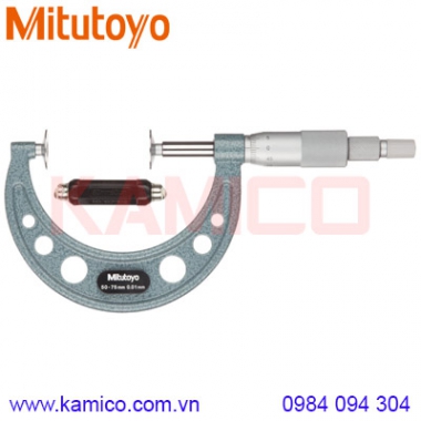 Panme cơ khí đo bánh răng Mitutoyo 169-205-10 (50-75/0.01mm)