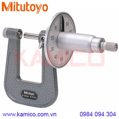 Panme cơ khí đo tấm kim loại Mitutoyo 119-202 (0-25/0.01mm)