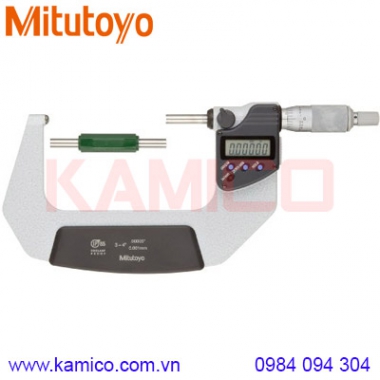 Panme điện tử đo thành ống Mitutoyo 395-354-30 (3-4”/75-100mm)
