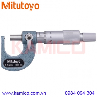 Panme cơ khí đo thành ống Mitutoyo 115-101 (0-15/0.01mm)