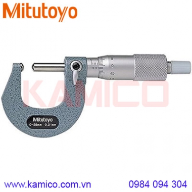Panme cơ khí đo thành ống Mitutoyo 115-115 (0-25/0.01mm)