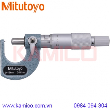 Panme cơ khí đo thành ống Mitutoyo 115-201 (0-15/0.01mm)