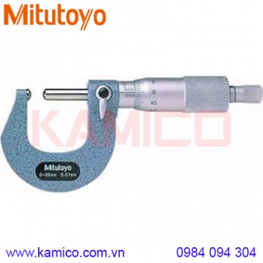Panme cơ khí đo thành ống Mitutoyo 115-215 (0-25/0.01mm)