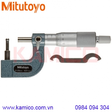 Panme cơ khí đo thành ống Mitutoyo 115-315 (0-25/0.01mm)