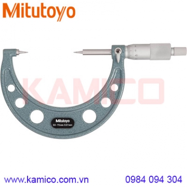 Panme cơ khí đầu nhọn Mitutoyo 112-156 (75-100mm/0.01mm)