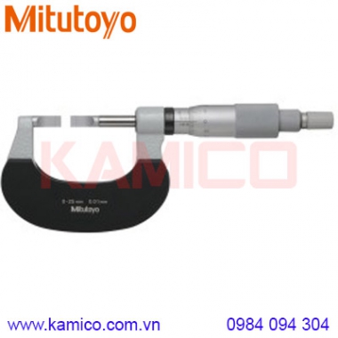 Panme cơ khí đo rãnh Mitutoyo 122-111-10 (0-25mm/0.01mm)