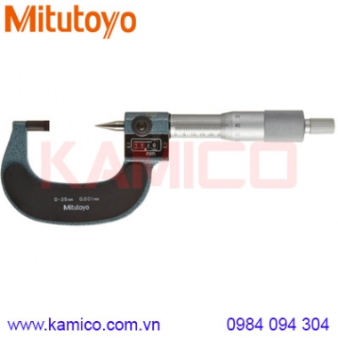 Panme cơ khí đo mép gấp Mitutoyo 142-403 (0-25mm/0.001mm)