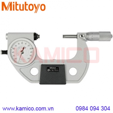 Panme đo ngoài đồng hồ Mitutoyo 510-123 (50-75mm/0.001mm)