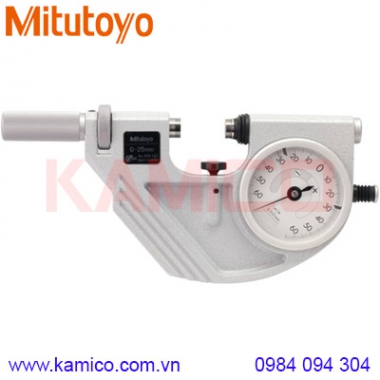 Panme đo ngoài đồng hồ Mitutoyo 523-121 (0-25mm/0.001mm)