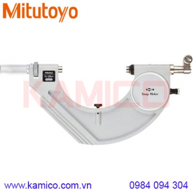 Panme đo ngoài đồng hồ Mitutoyo 523-144 (75-100mm/0.001mm)