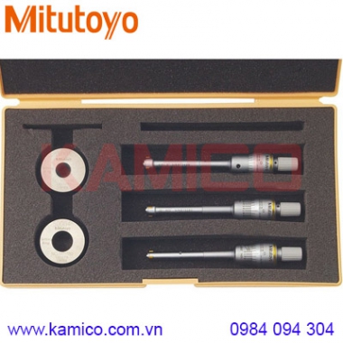 Bộ panme đo lỗ cơ khí 3 chấu Mitutoyo 368-911 (6-12mm/0.001mm)