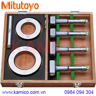 Bộ panme đo lỗ cơ khí 3 chấu Mitutoyo 368-914 (50-100mm/0.001mm)