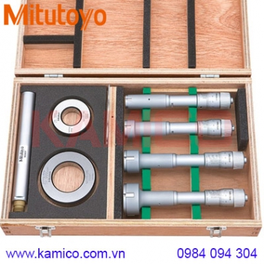 Bộ panme đo lỗ cơ khí 3 chấu Mitutoyo 368-992 (20-50mm/0.005mm)