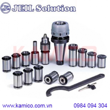 Bộ đầu kẹp R8, NT collet C Jeil Solution