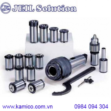 Bộ đầu kẹp vòng bi đôi MT collet C Jeil Solution