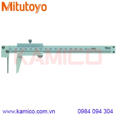 Thước cặp cơ khí đo thành ống Mitutoyo 536-161 (0-150mm/0.05mm)