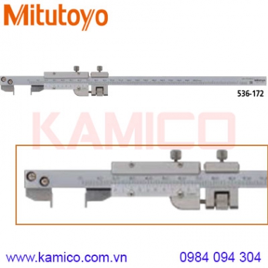 Thước cặp cơ khí đo rãnh Mitutoyo 536-172 (0-200mm/0.02mm)