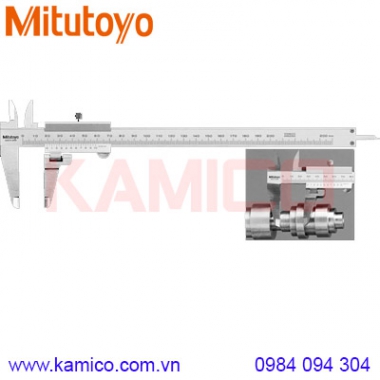 Thước cặp cơ khí ngàm xoay Mitutoyo 536-212 (0-200mm/0.05mm)