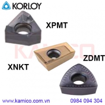 Mảnh dao phay XNKT, XPMT, ZDMT Korloy