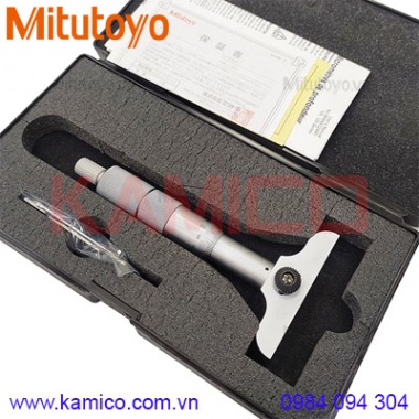 Panme cơ khí đo sâu Mitutoyo 129-154 (0-25mm/0.01mm)