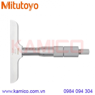 Panme cơ khí đo sâu Mitutoyo 129-155 (0-25mm/0.01mm)