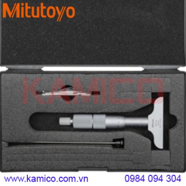 Panme cơ khí đo sâu Mitutoyo 129-109 (0-50mm/0.01mm)