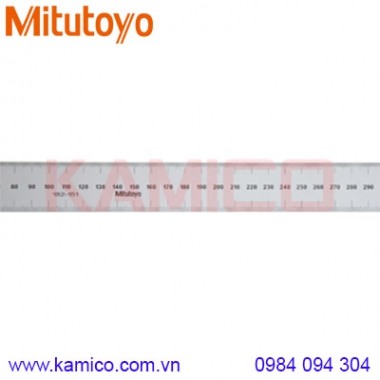 Thước lá thép không gỉ Mitutoyo 182-151 (450x30mm)/0.5, 1mm
