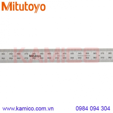 Thước lá thép không gỉ Mitutoyo 182-271 (600x19mm)/0.5, 1mm