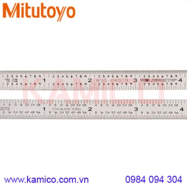 Thước lá thép không gỉ Mitutoyo 182-309 (1000/40”x15mm)