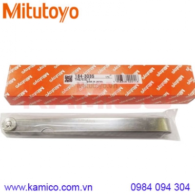 Bộ dưỡng đo khe hở Mitutoyo 184-303S (0.05-1mm/28 lá)