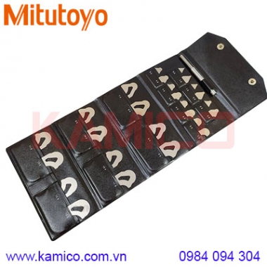 Bộ dưỡng kiểm tra bán kính Mitutoyo 186-902 (0.5-13mm/26 lá)