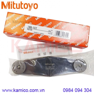 Bộ dưỡng kiểm tra bán kính Mitutoyo 186-107 (15.5-25mm/30 lá)