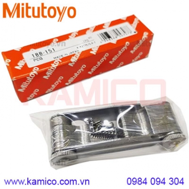 Bộ dưỡng kiểm tra bước ren Mitutoyo 188-151 (0.4-0.7mm/4-42TPI)