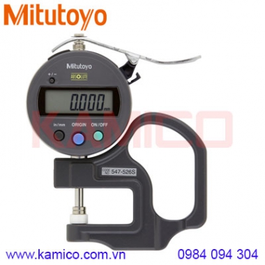 Đồng hồ đo độ dày điện tử Mitutoyo 547-526S (0-12mm/0.47”)