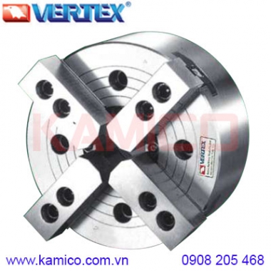 Mâm cặp thủy lực 4 chấu lỗ thông VNIT-212, VNIT-215 Vertex