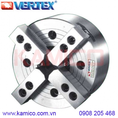 Mâm cặp thủy lực 4 chấu lỗ thông VNIT-208, VNIT-210 Vertex