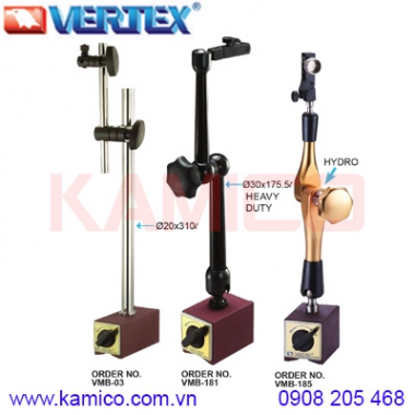 Đế từ gá đồng hồ so VMB-03, VMB-181, VMB-185 Vertex