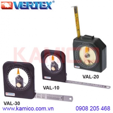 Thước đo góc nghiêng VAL-10, VAL-20, VAL-30 Vertex