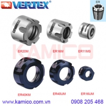 Đai ốc kẹp collet ER11, ER16, ER20, ER25, ER32, ER40, ER50