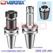 Đầu kẹp mũi phay BT30, BT40, BT50 collet ER Vertex