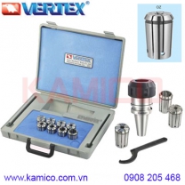 Bộ đầu kẹp mũi phay BT40, BT50 collet OZ32 Vertex