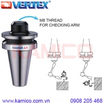 Đầu BT40, BT50 gắn cần đồng hồ so Vertex