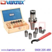 Bộ đầu kẹp dao phay BT30 collet SK Vertex